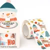 Sticker de noël hiver sur rouleau de 4 mètres