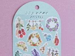 Stickers - couronnes de fleurs