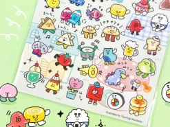 Stickers - fruits rigolos