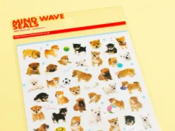 Stickers - photos minis chiens mignons