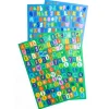 Stickers lettres alphabet multicolore