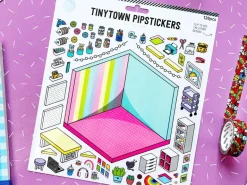 Stickers Tinytown Atelier créatif & bureau de poste (DIY & Dispatch) - Pipsticks