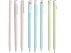 Stylo encre gel Cute Capsule - 0,7 mm encre noire - coloris aléatoire