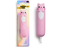 Stylo squishy Chat rose - Jouet anti-stress