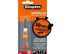 Super glue formule liquide 10 secondes - Cléopâtre*Cléopatre*