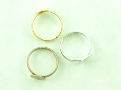 Support de bague ENFANT - couleur or