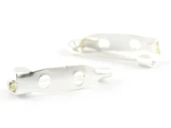 Support pour broche argenté clair - 20 mm