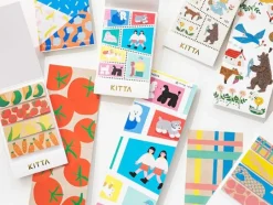 Timbres/ Stickers à détacher - 36 Motifs variés - KITTA