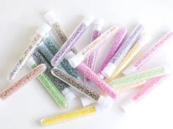 Tube de 350 perles ceylons - rose bonbon
