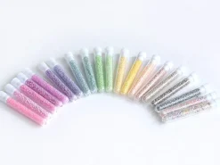 Tube de 350 perles ceylons - fuchsia foncé