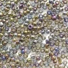 Tube de 350 perles métallisées - mix métal plusieurs couleurs