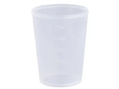 Verre doseur en plastique - 50 ml